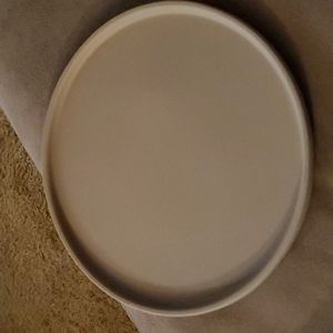 Pampered Chef stoneware round baking pan